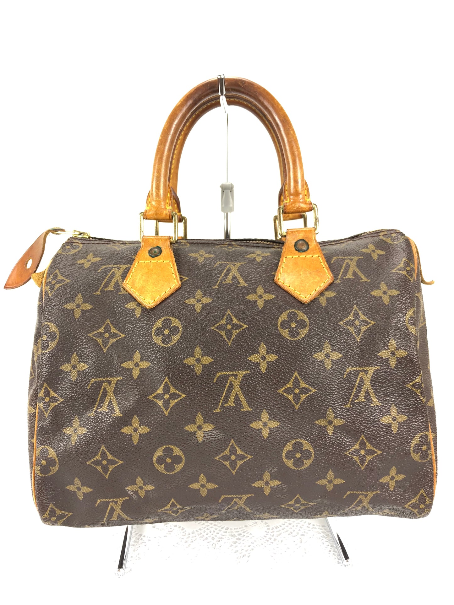 100 % Authentic Louis Vuitton Speedy25 M41528 (USED) 220-33