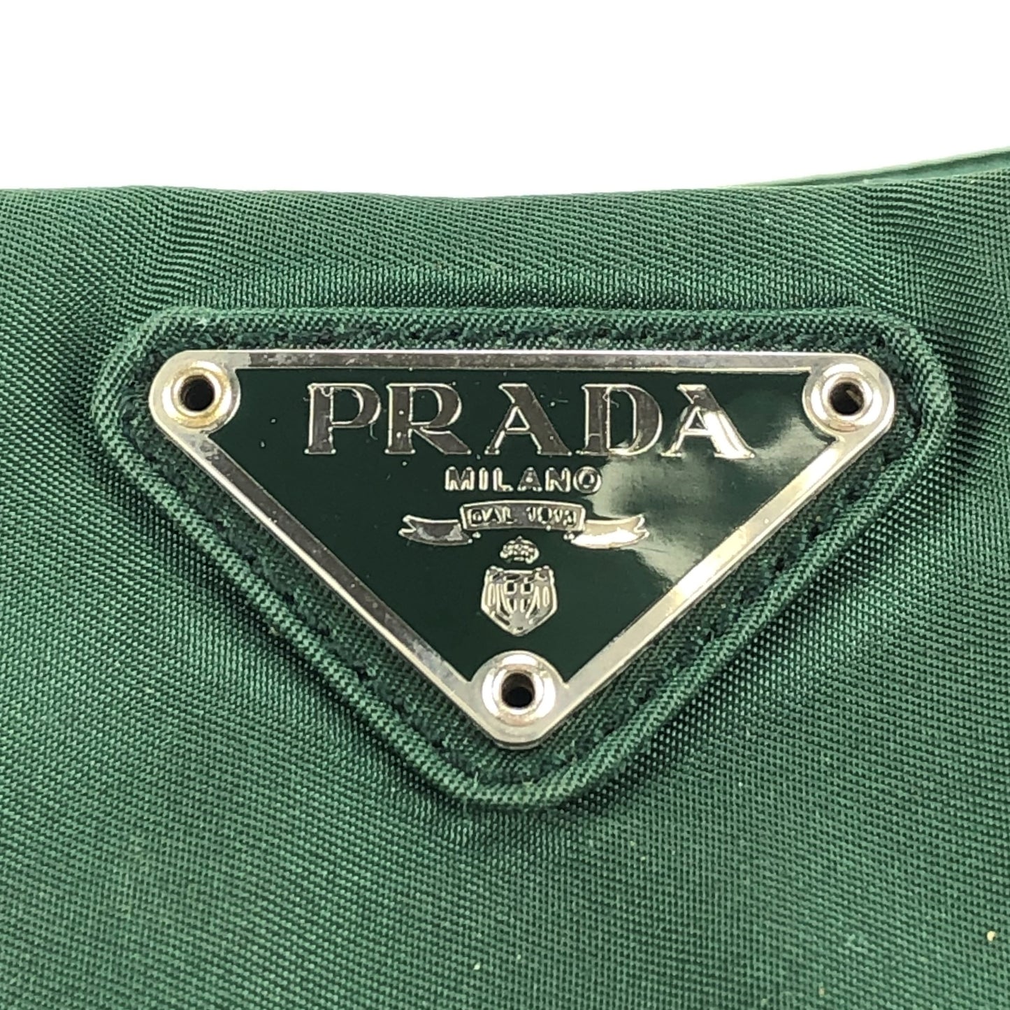 100 % Authentic Prada Nylon Shouder Bag (USED) 476-66