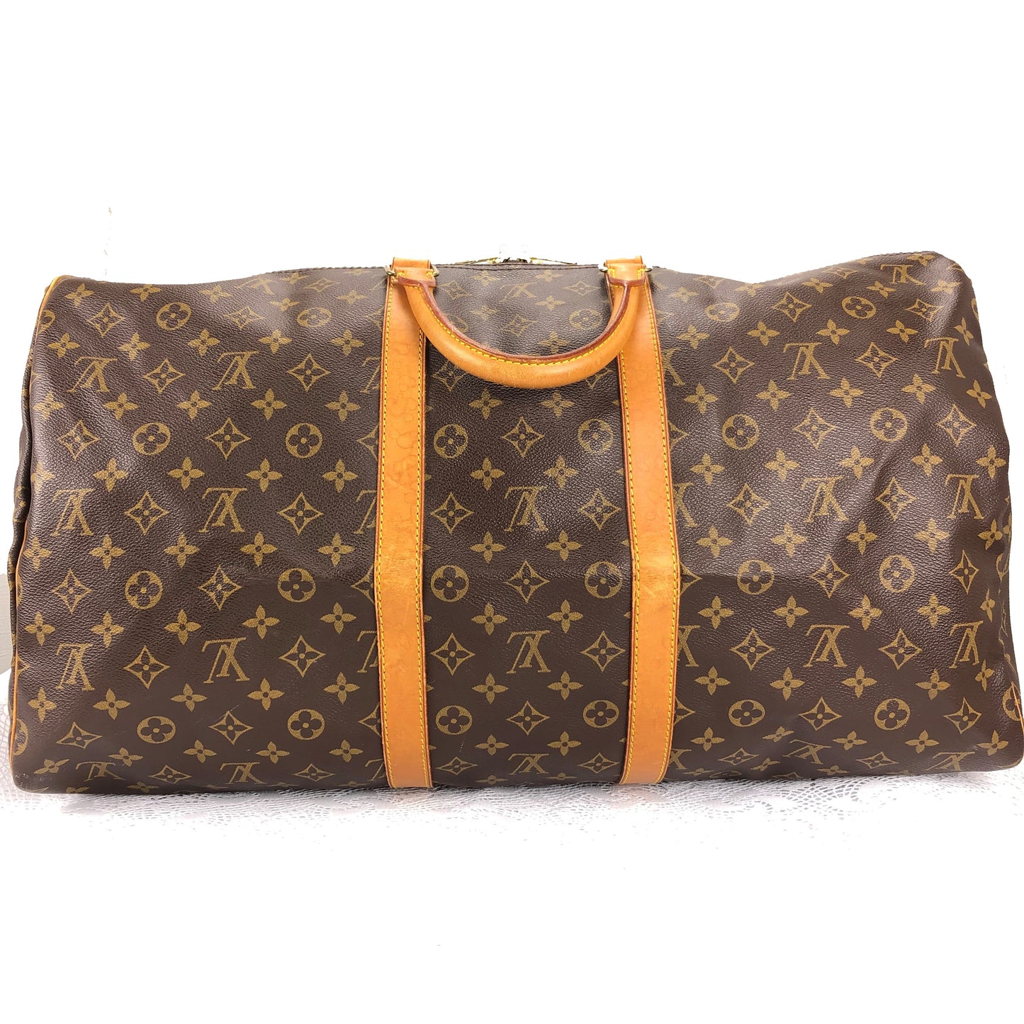 100 % Authentic Louis Vuitton Keepall55 M41424 (USED) 487-66