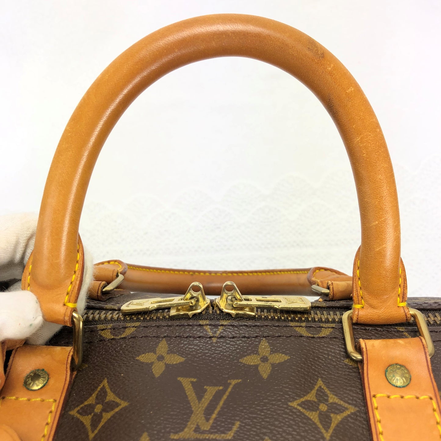 100 % Authentic Louis Vuitton Keepall55 M41424 (USED) 487-66