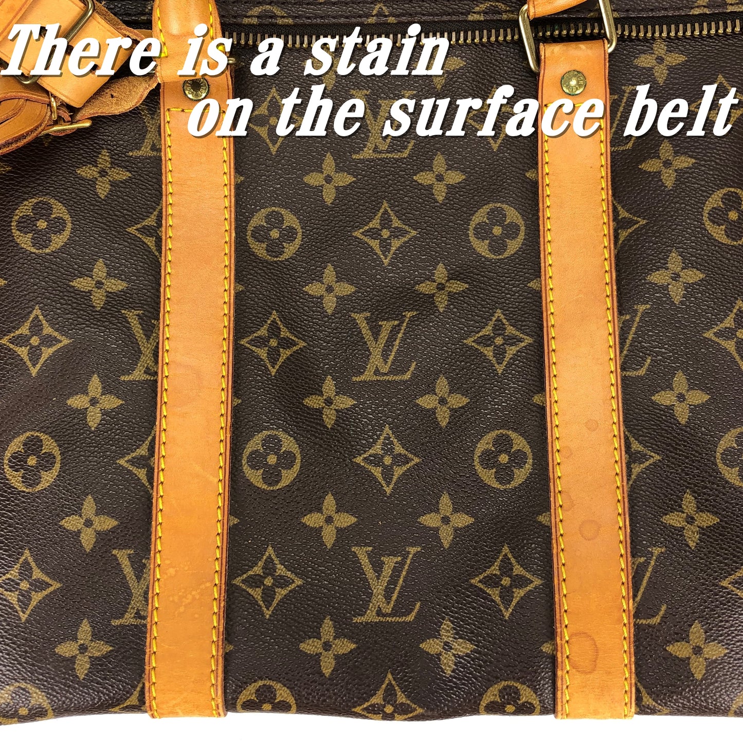 100 % Authentic Louis Vuitton Keepall55 M41424 (USED) 487-66