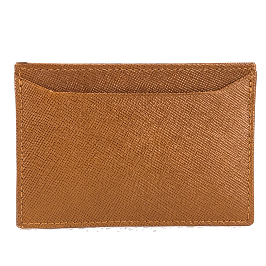 100 % Authentic Prada Leather Card Case (USED) 469-66