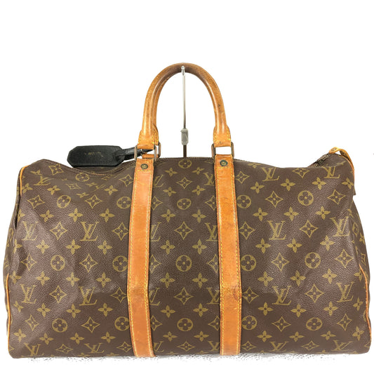 100 % Authentic Louis Vuitton Keepall45 M41428 (USED) 138-22