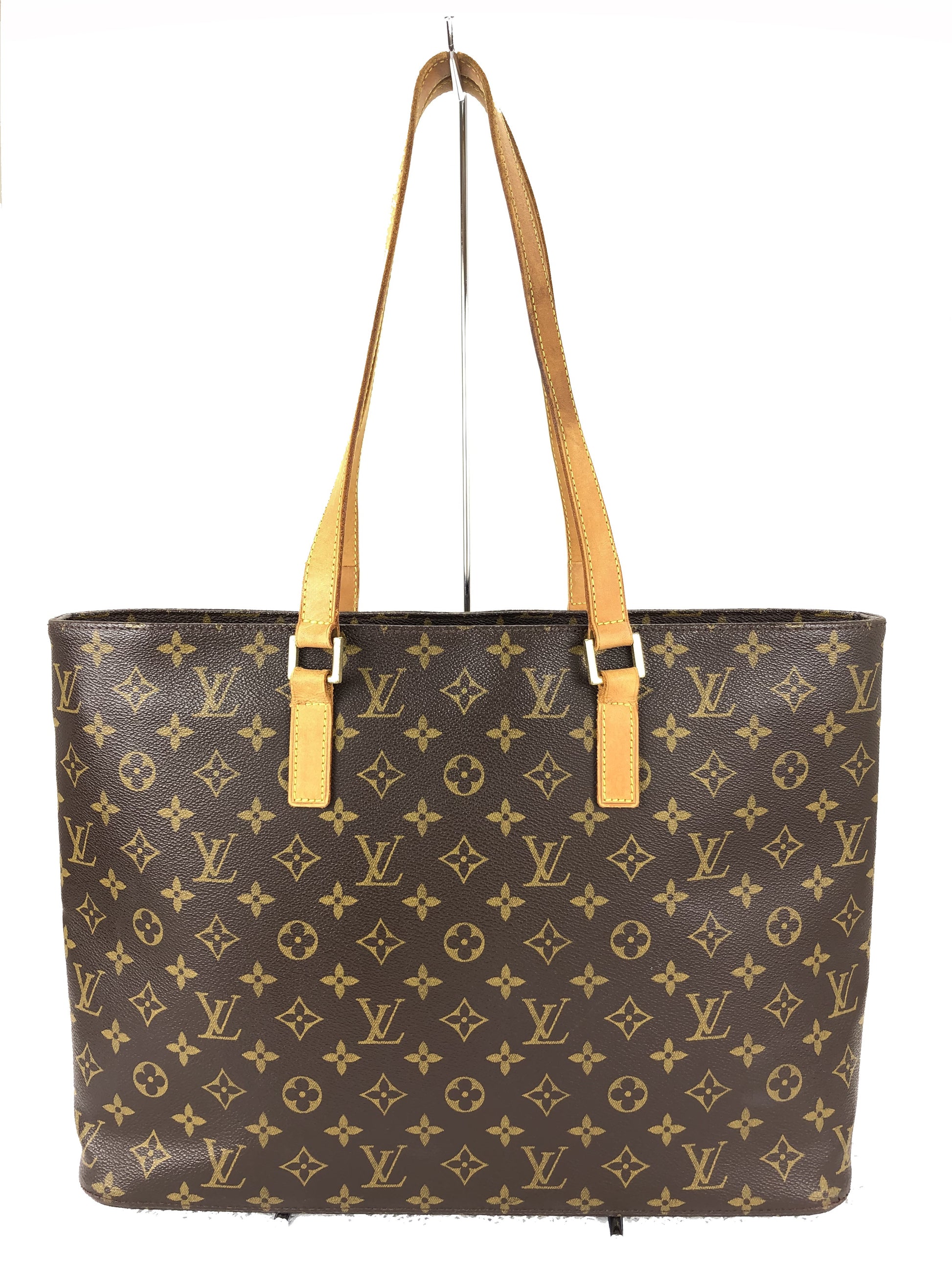 LOUIS VUITTON Tote Bag M51155 Brown Monogram Luco from japan used