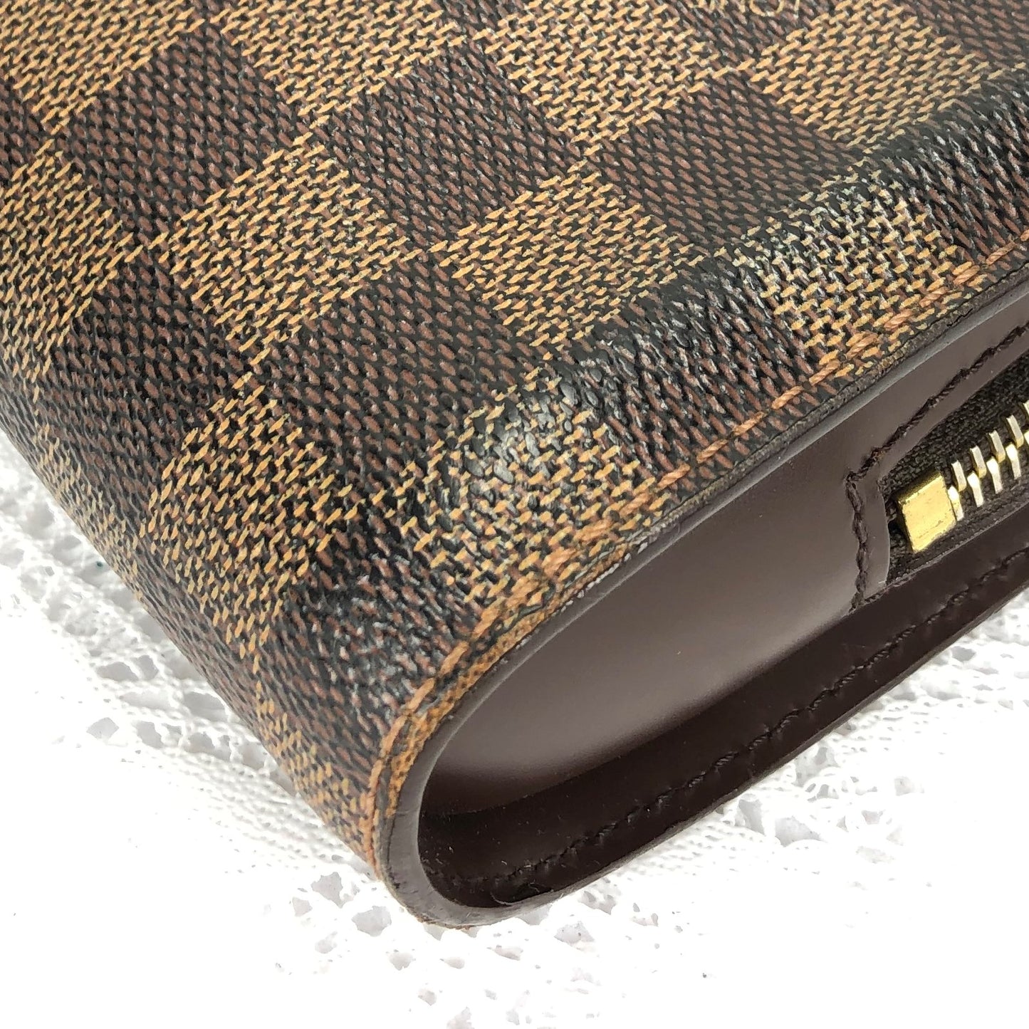 100 % Authentic Louis Vuitton Damier Saint Louis N51993 (USED) 365-44