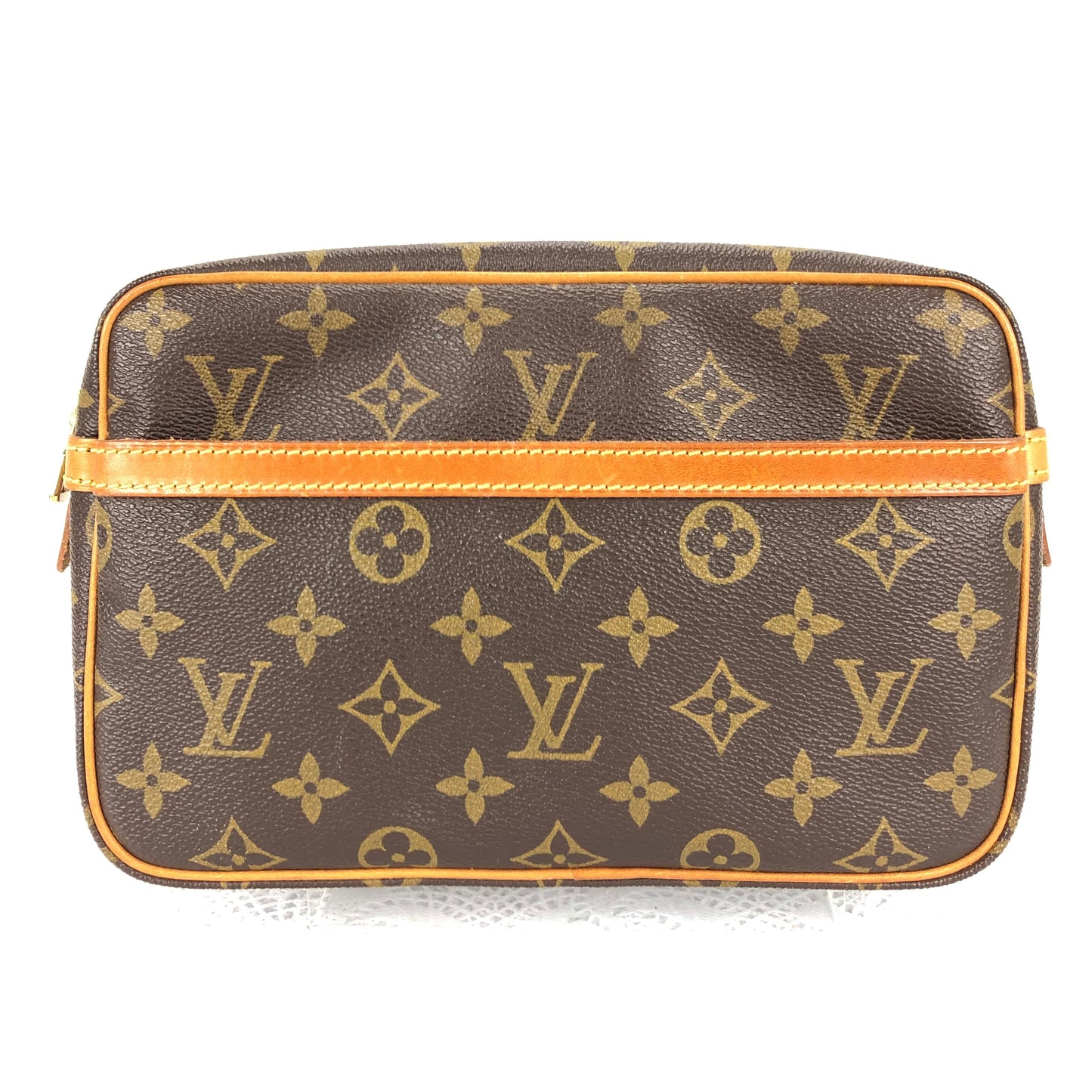 100 % AuthenticLouis Vuitton Monogram Compiegne 23 M51847 (USED) 502-77