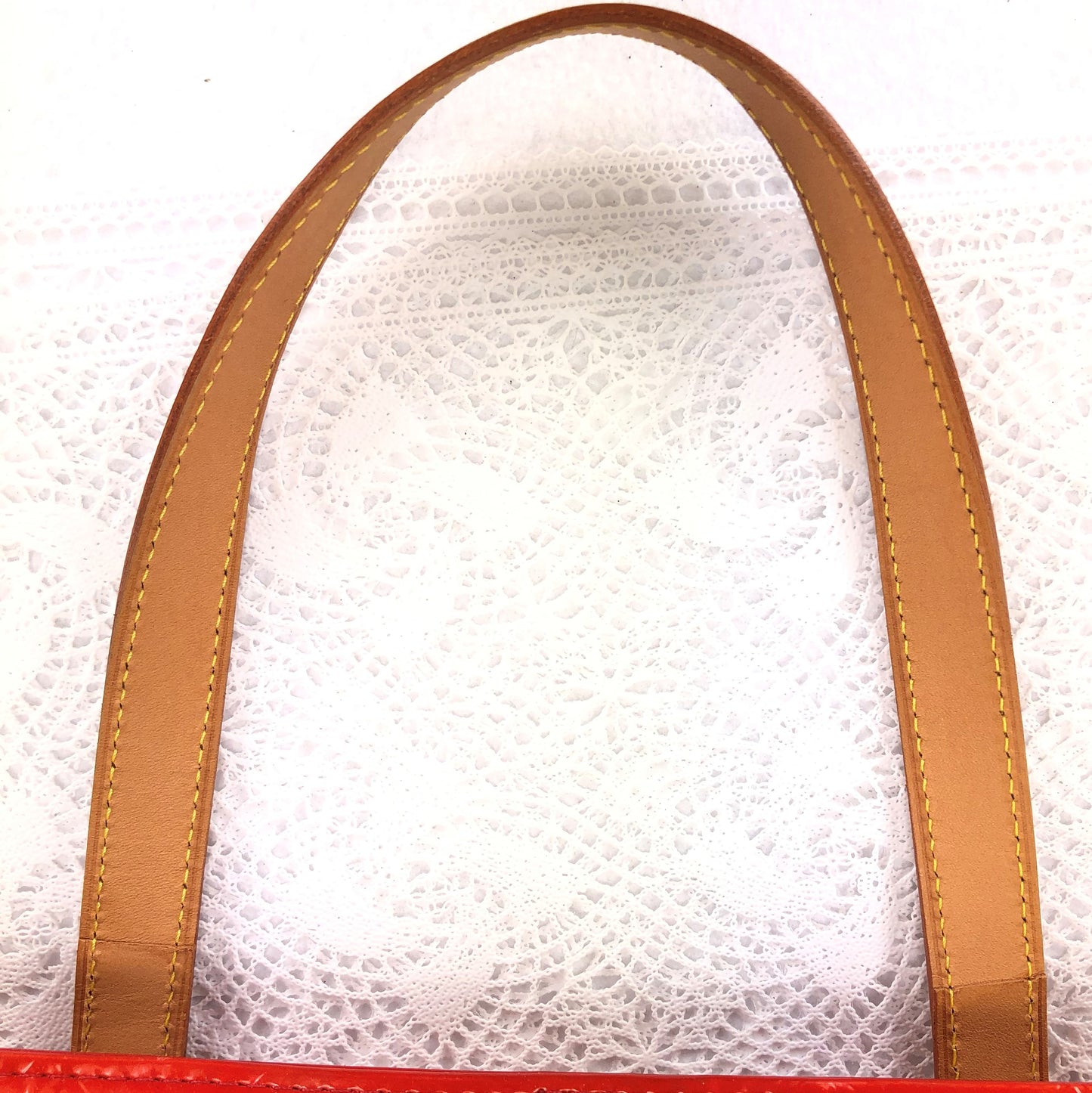 100 % Authentic Louis Vuitton Vernis Houston Tote Bag M91385 (USED) 501-77