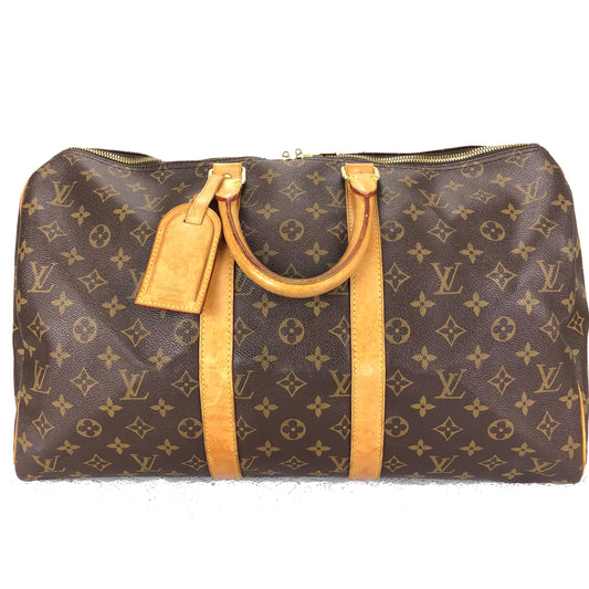 100 % Authentic Louis Vuitton Keepall 45 M41428 (USED) 510-77