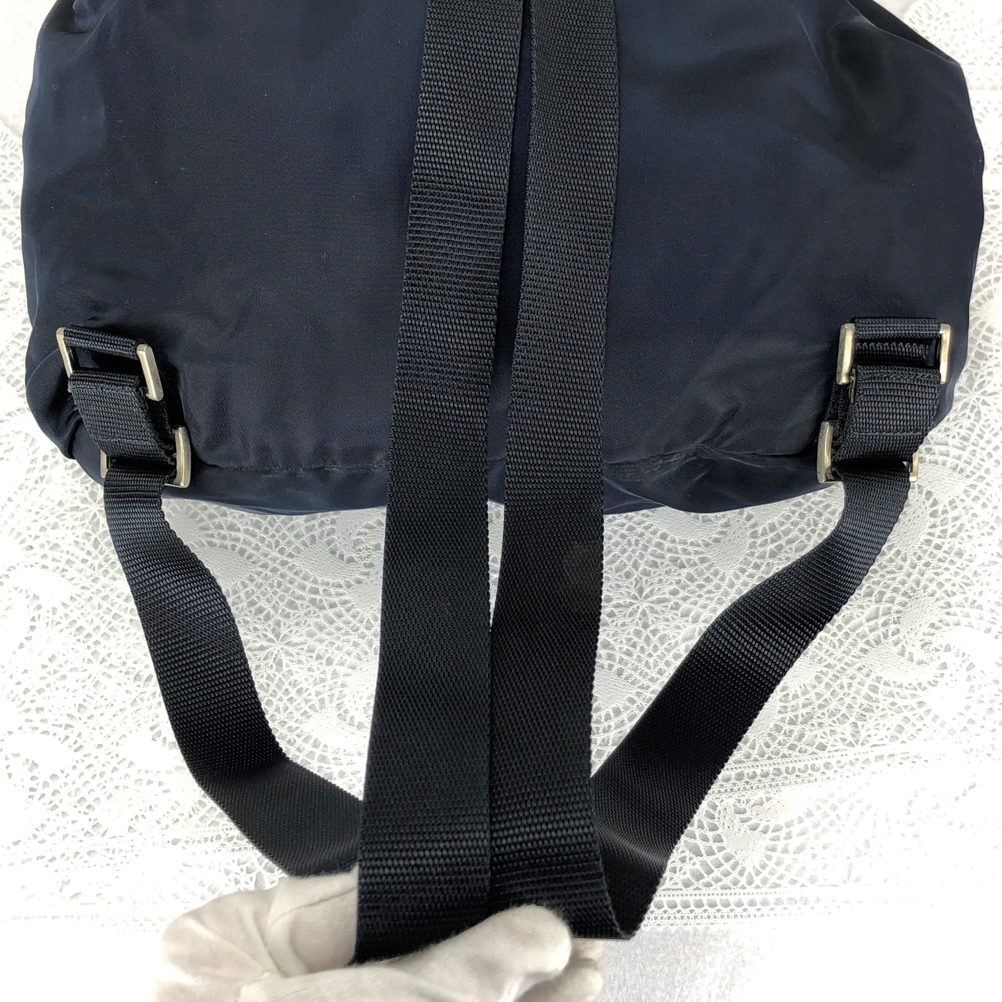 100 % Authentic Prada Nylon  BackPack RuckSack (USED) 508-77