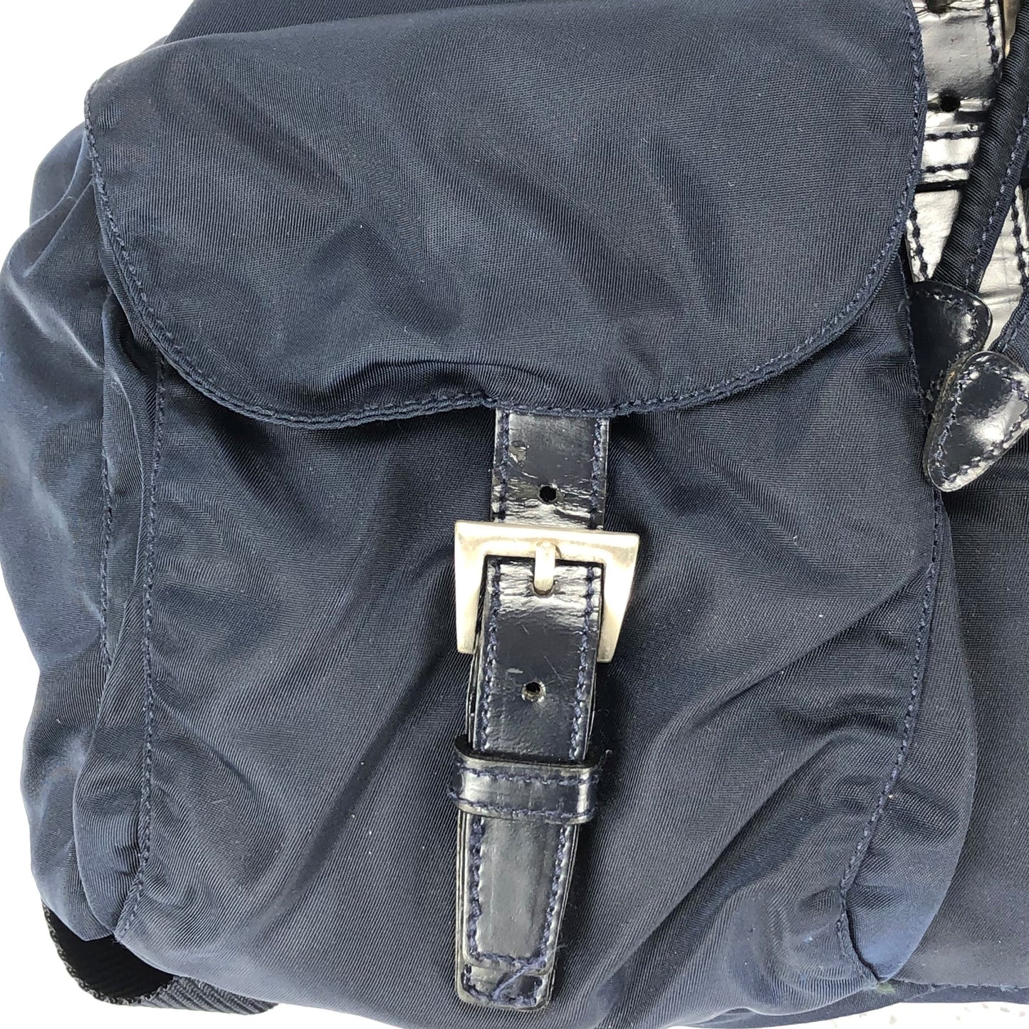 100 % Authentic Prada Nylon  BackPack RuckSack (USED) 508-77